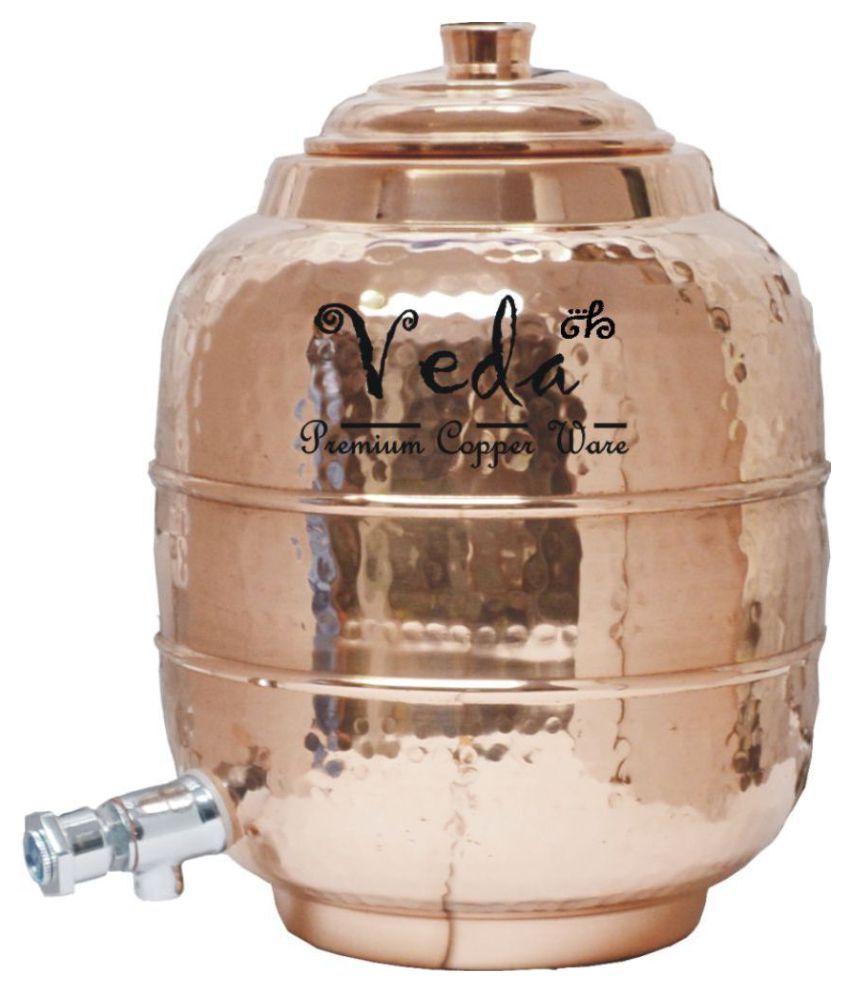 Veda Home & Lifestyle VEDA COPPER TANK Copper Water ...