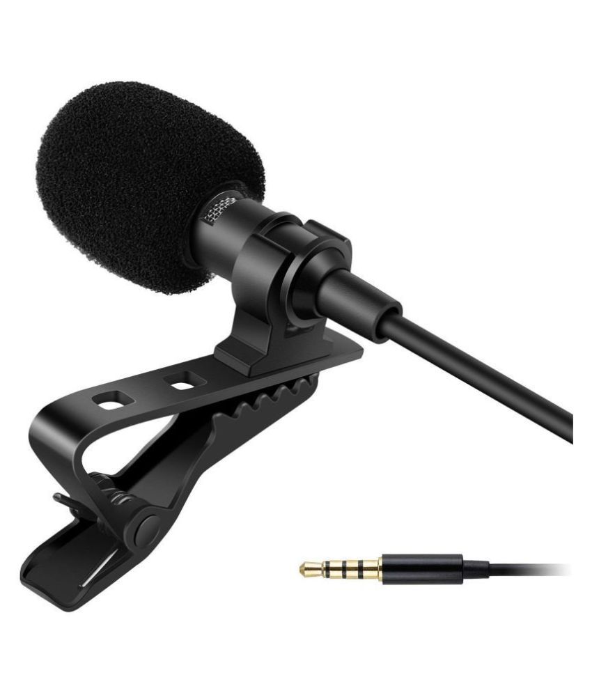 Techvik (1.5 Mtr) Collar Mic Lapel Microphone Buy Techvik
