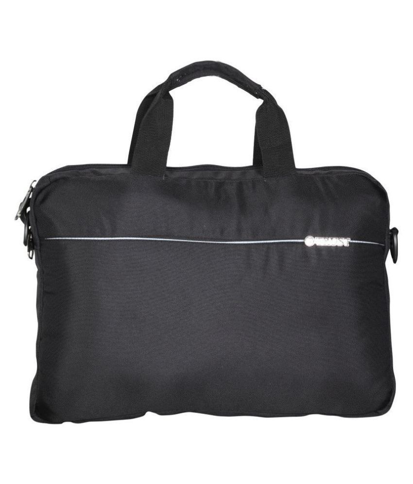     			Trust Black Polyester Office Messenger Bag