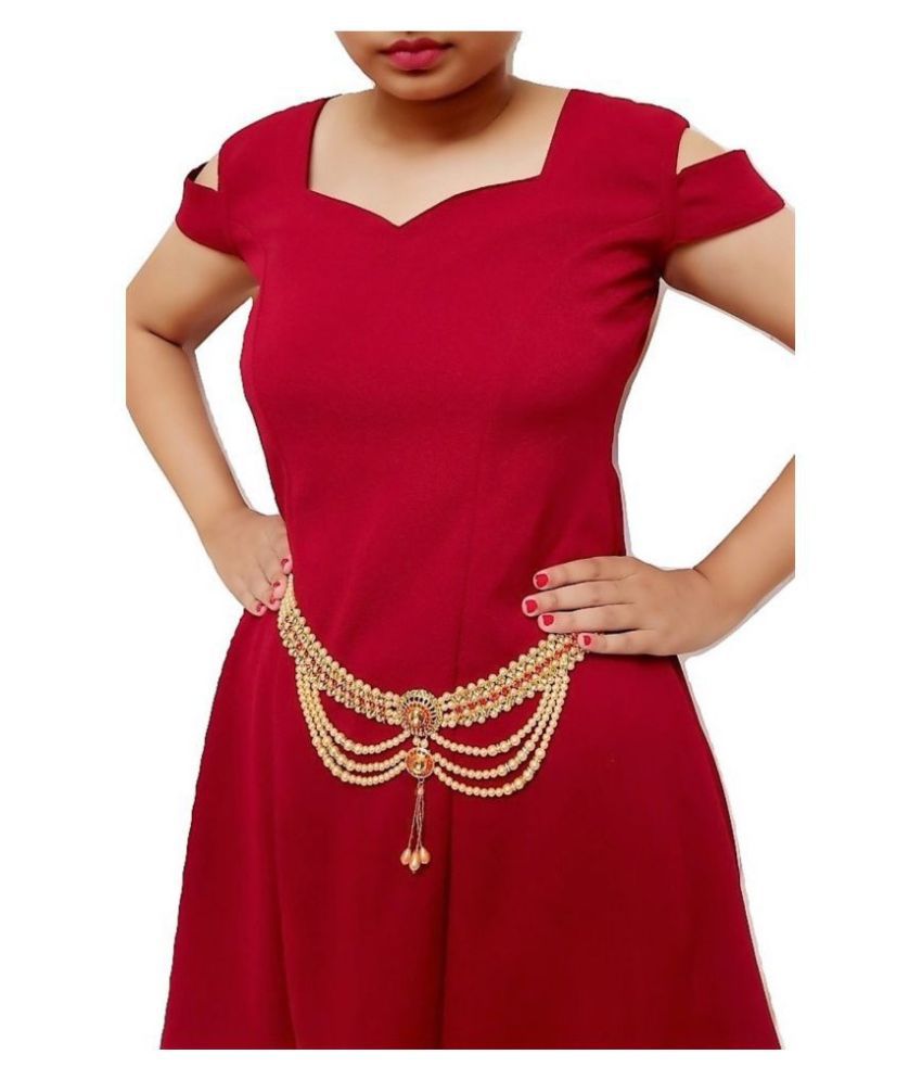     			Womensky Traditional Kamarbandh / Waist Chain / Tagdi for women and girls for wedding and party