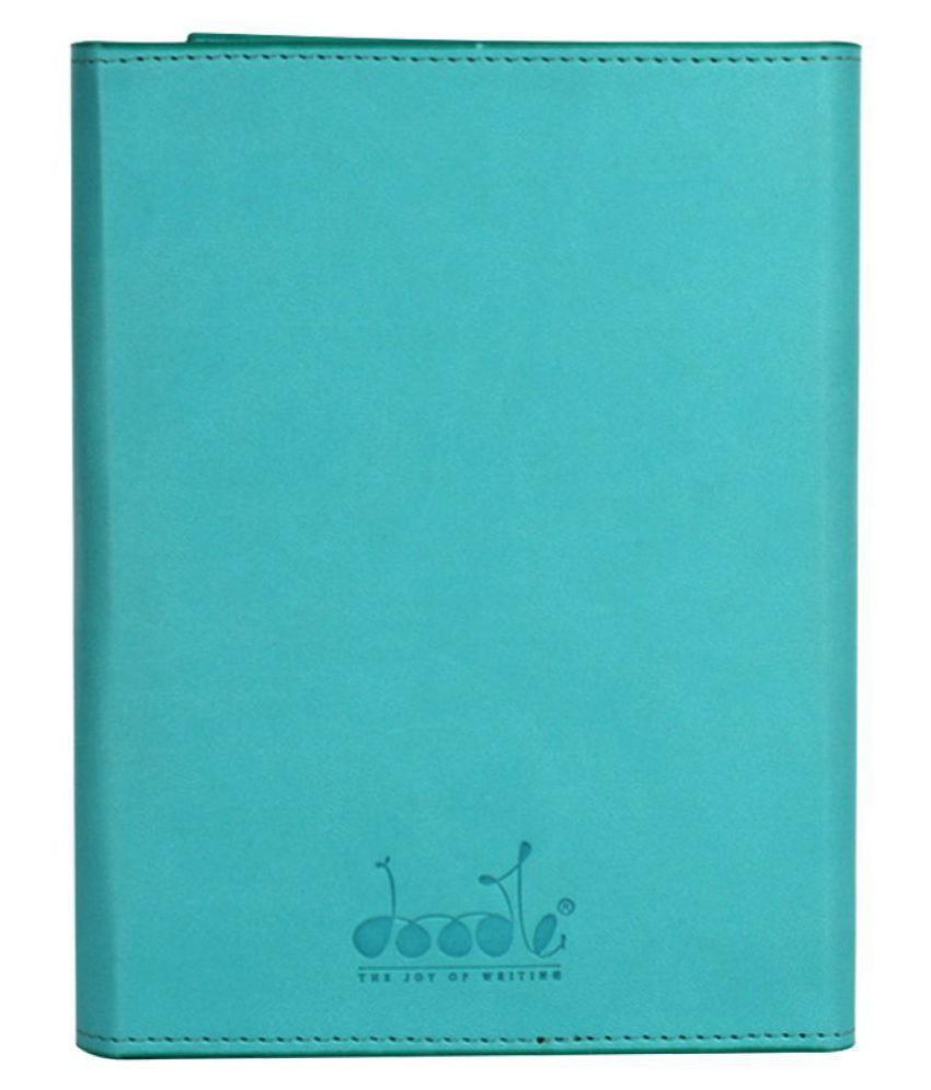 Doodle Travel Buff PU Leather 240 Pages Planner With Card And Pen ...