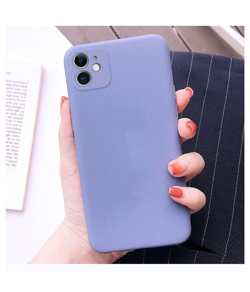 Apple Iphone 11 Plain Cases Hamee Purple Plain Back Covers Online At Low Prices Snapdeal India