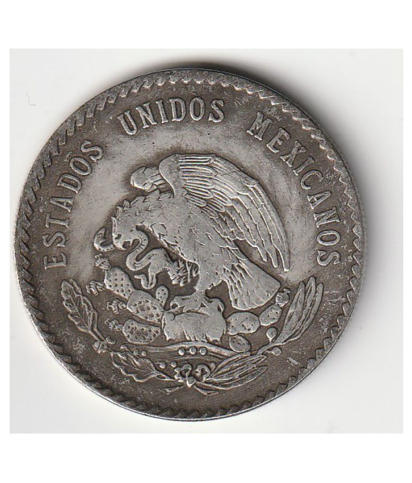 5 Pesos - Estados Unidos Mexicanos - Cinco Pesos 30 Gramos . Ley 0.900 