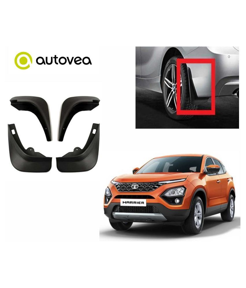 Autovea Car Plastic Mud Flaps for Tata Harrier (Set of 4) Buy Autovea