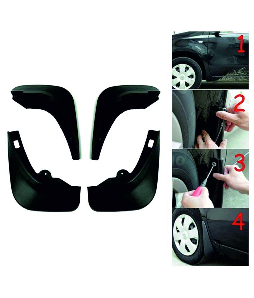Autovea Car Plastic Mud Flaps for Tata Harrier (Set of 4) Buy Autovea