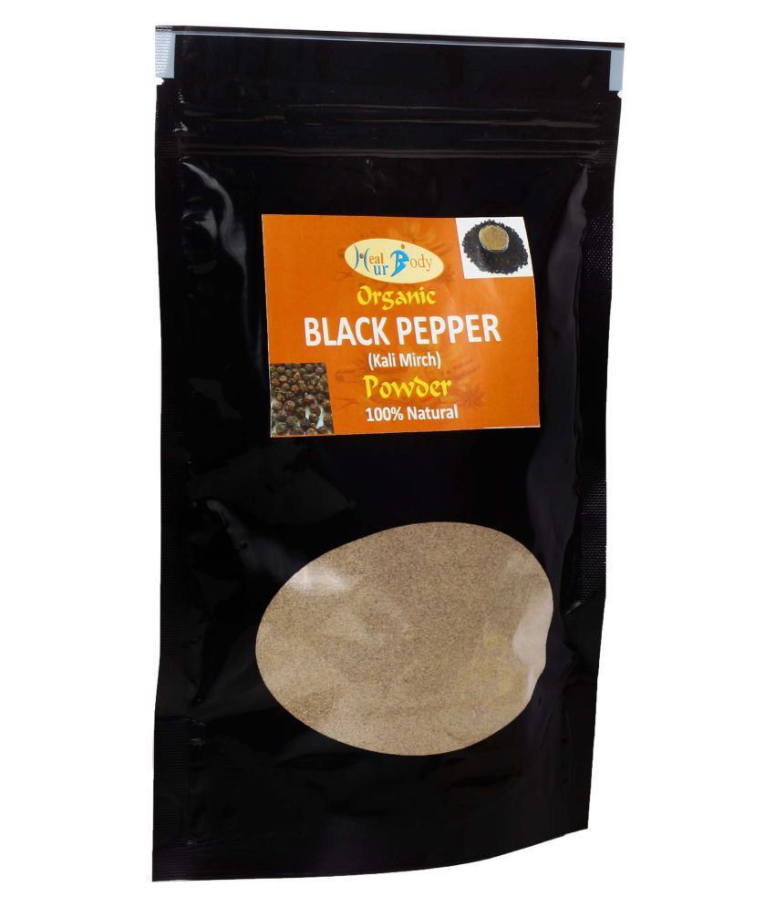 HealUrBody Organic Kali Mirch, (Black Pepper) Powder 250 gm: Buy ...