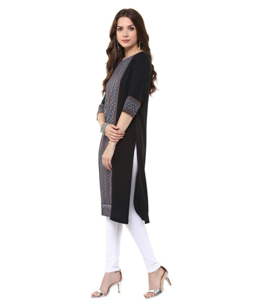 janasya black kurti