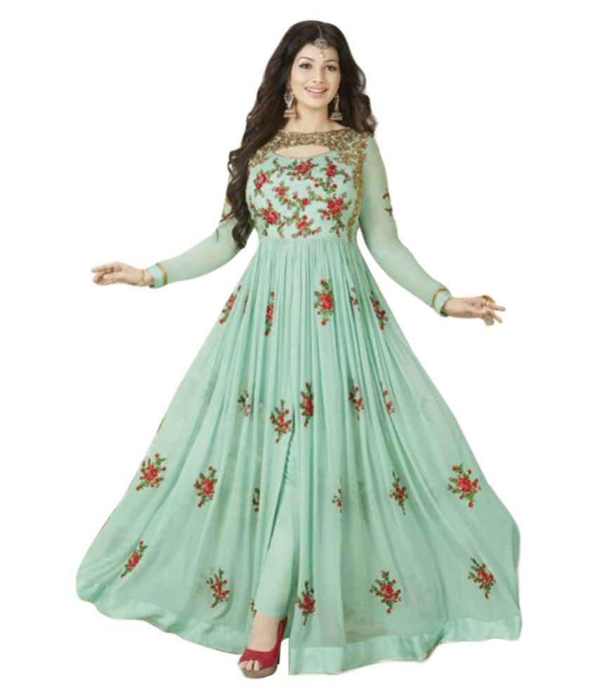 georgette ethnic dresses