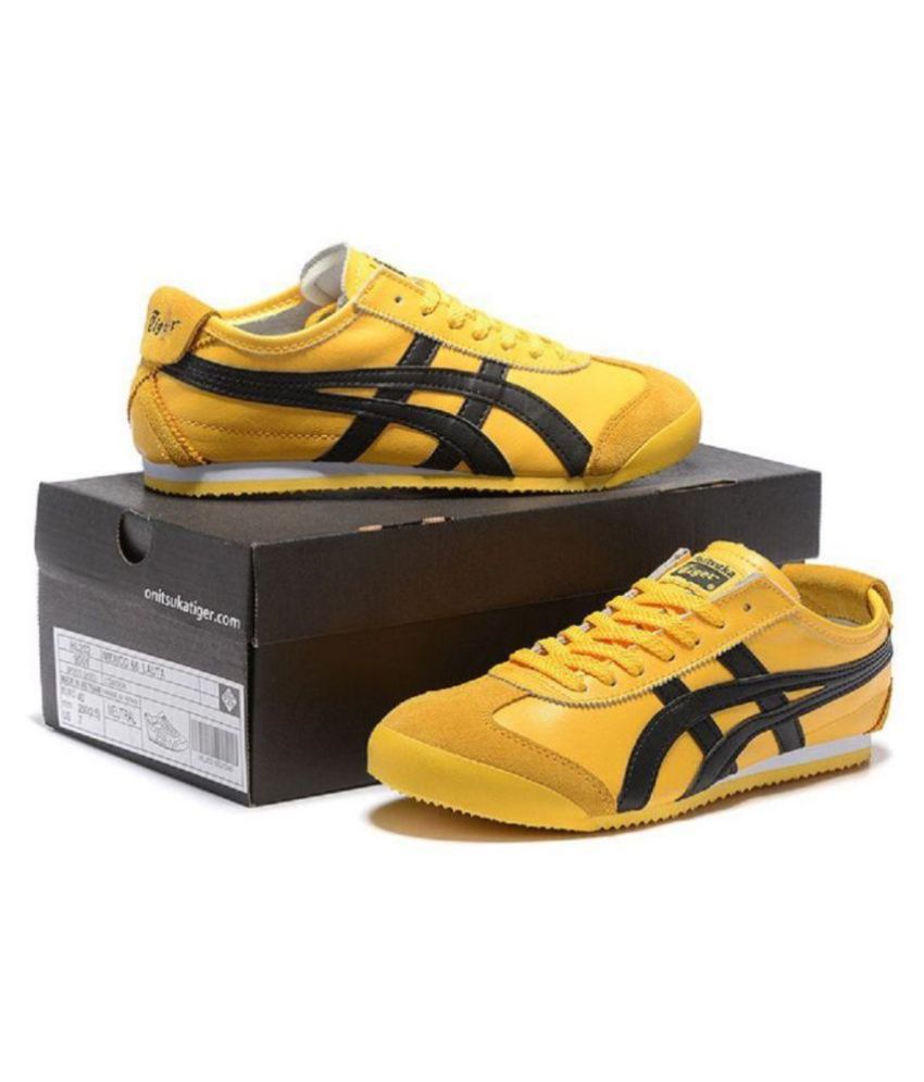 ONITSUKA TIGER Mexico 66 Kill Bill Yellow Running Shoes - Buy ONITSUKA  TIGER Mexico 66 Kill Bill Yellow Running Shoes Online at Best Prices in  India on Snapdeal