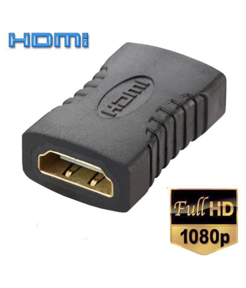 New HDMI Female to Female Coupler Extender Adapter Connector for HDTV HDCP HK 