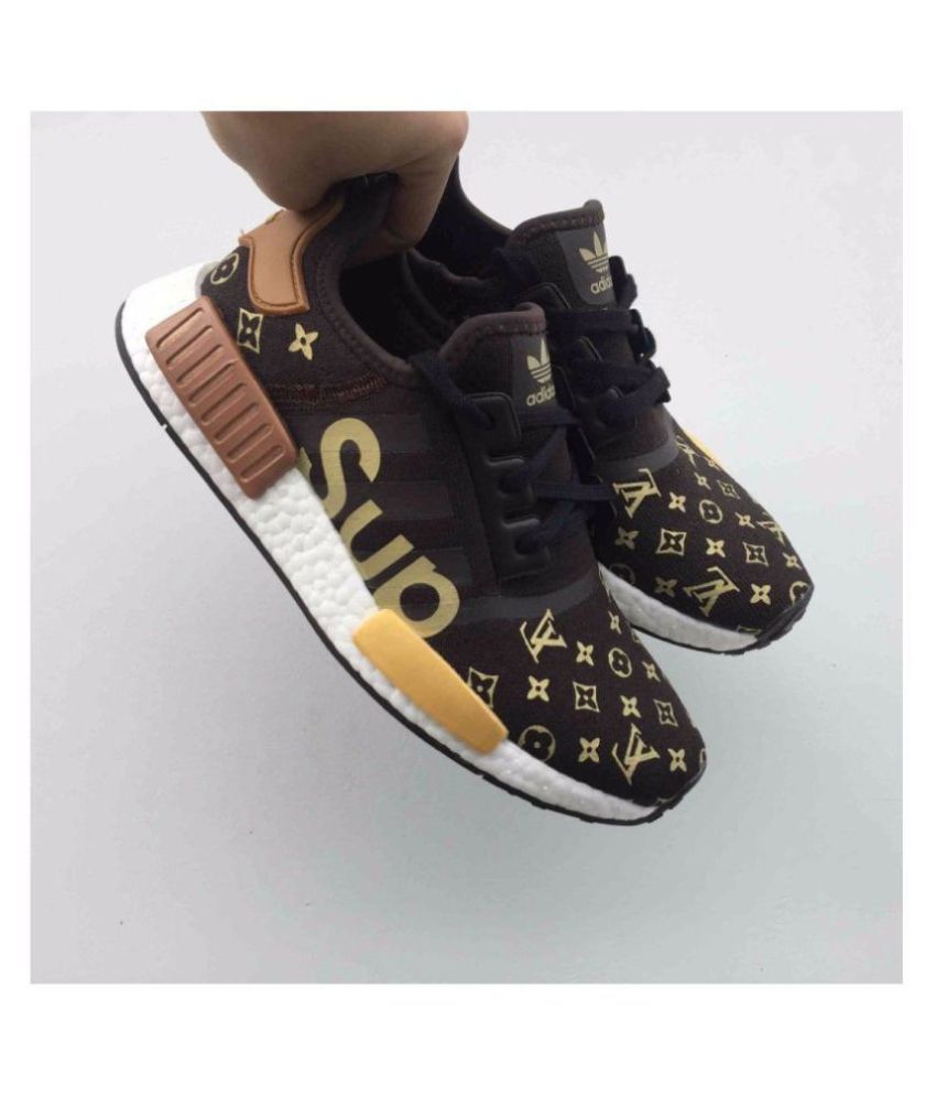Mart revidere pebermynte Adidas NMD LOUIS VUITTON Brown Basketball Shoes - Buy Adidas NMD LOUIS  VUITTON Brown Basketball Shoes Online at Best Prices in India on Snapdeal