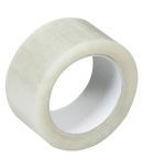 White / Transparent Cello Tape 2", 65 Meter Pack of 2