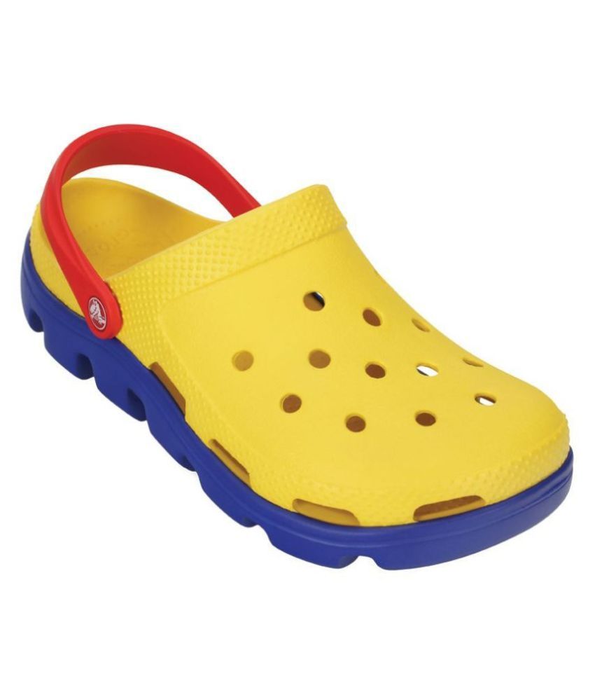 crocs sandals yellow