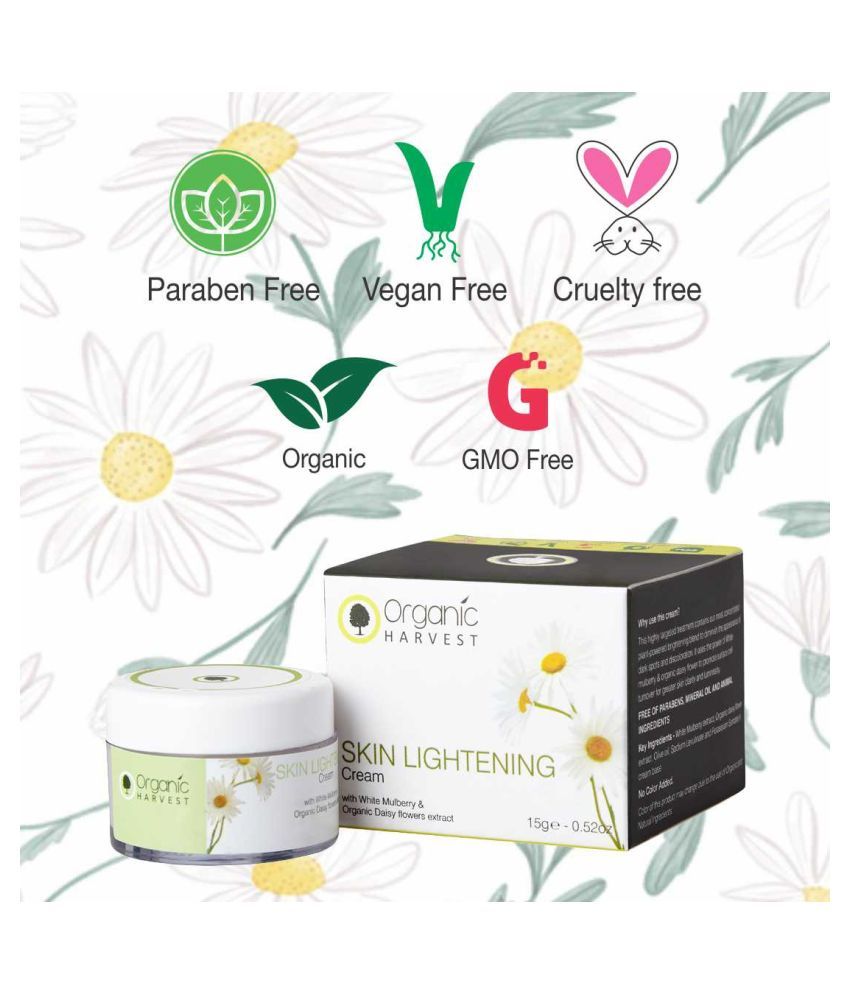 Organic Harvest Cream Skin Lightening Day Cream 15 gm Buy Organic