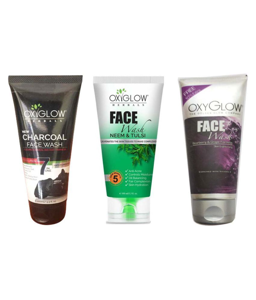 oxyglow face wash price