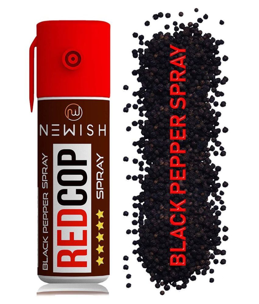 Newish Powerful Black Pepper Spray Self Defence for Women Pepper Spray