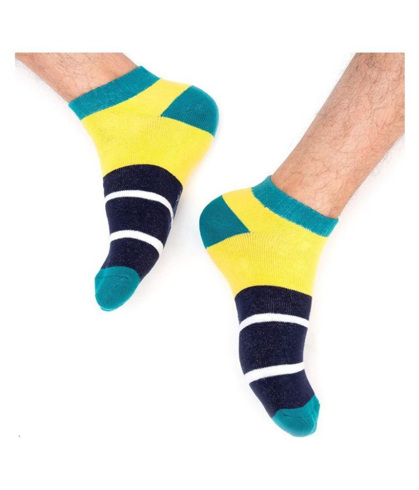 to the nines Yellow Casual Ankle Length Socks Pack of 1 Buy Online at