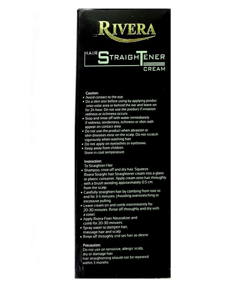 rivera hair straightener cream