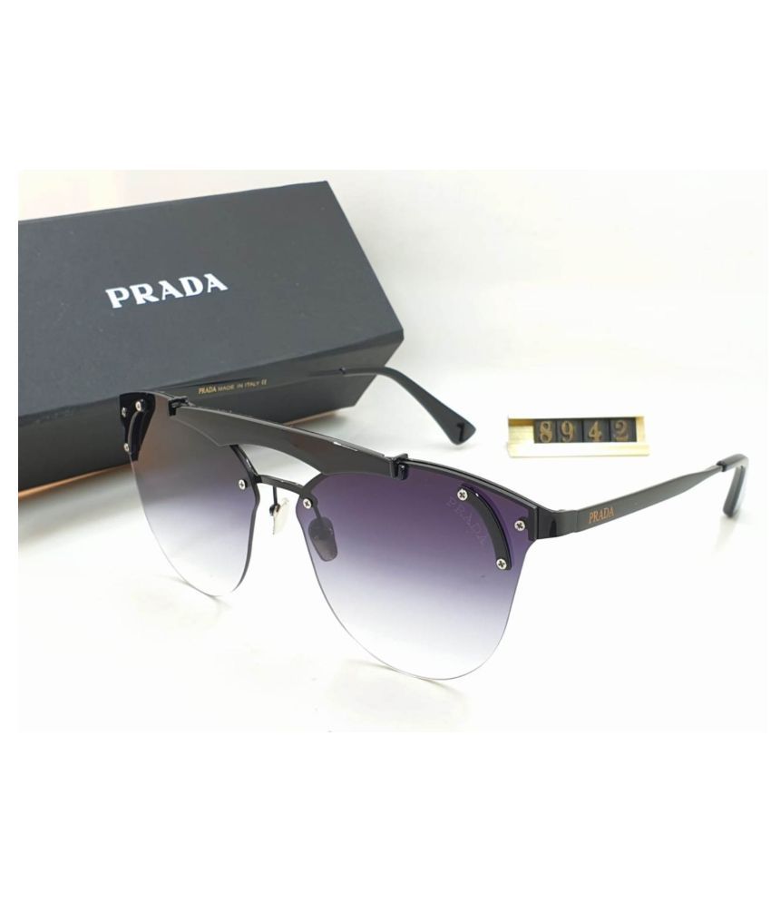 prada black square sunglasses