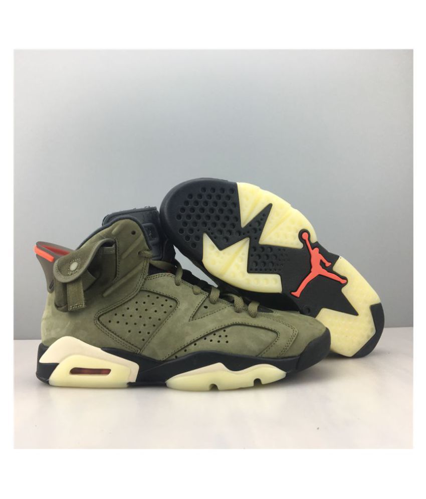 Nike Air Jordan 6 Retro Green Basketball Shoes Buy Nike Air Jordan 6 Retro Green Basketball Shoes Online At Best Prices In India On Snapdeal