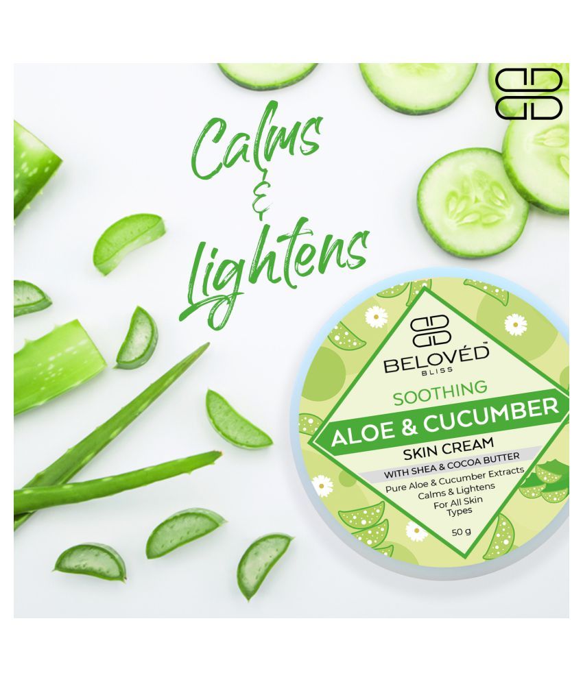 aloe vera and cucumber for skin whitening