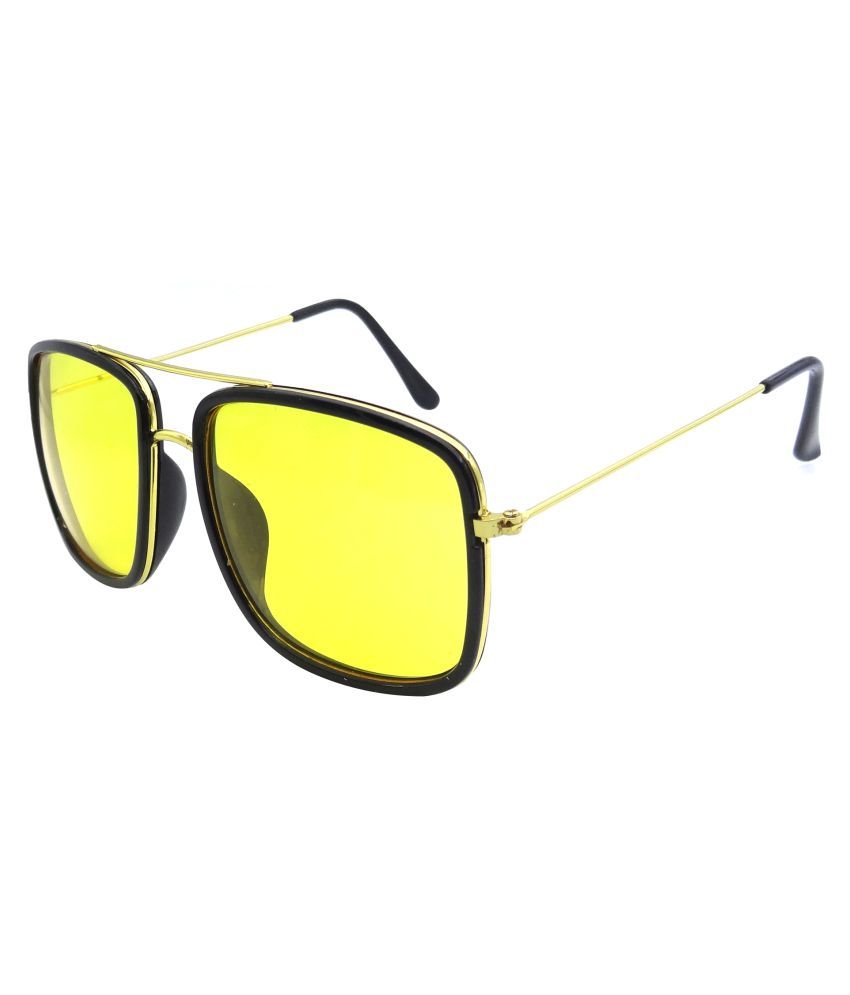     			Peter Jones - Yellow Square Sunglasses ( AS958Y )