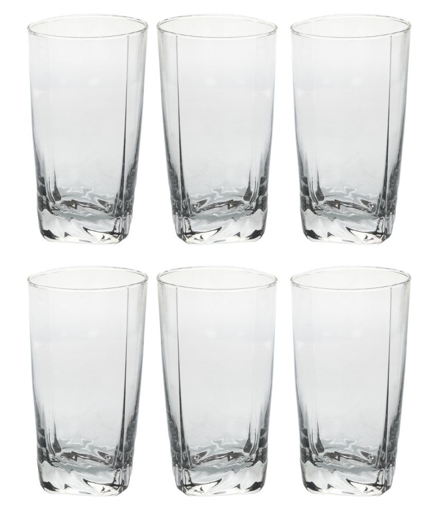     			Somil Water/Juice  Glasses Set,  250 ML - (Pack Of 6)