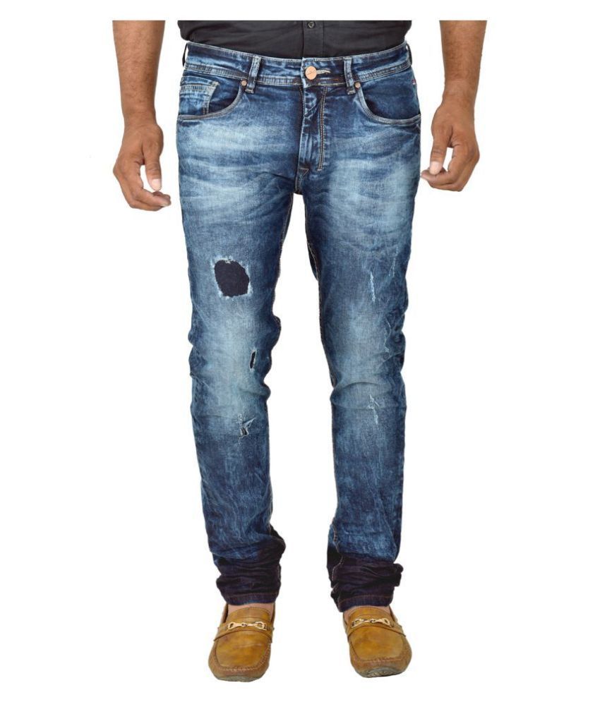 dark blue skinny jeans mens