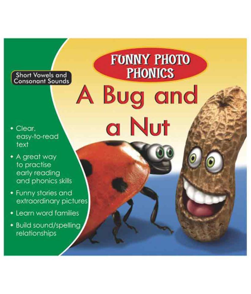 Funny Photo Phonics A Bug and a Nut [Paperback] Shree Book Centre: Buy Funny  Photo Phonics A Bug and a Nut [Paperback] Shree Book Centre Online at Low  Price in India on