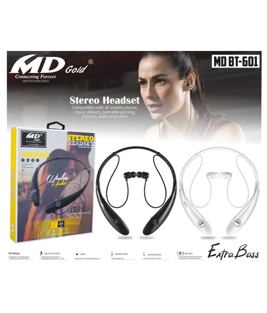 MD Gold BT-601 Powerful Neckband 