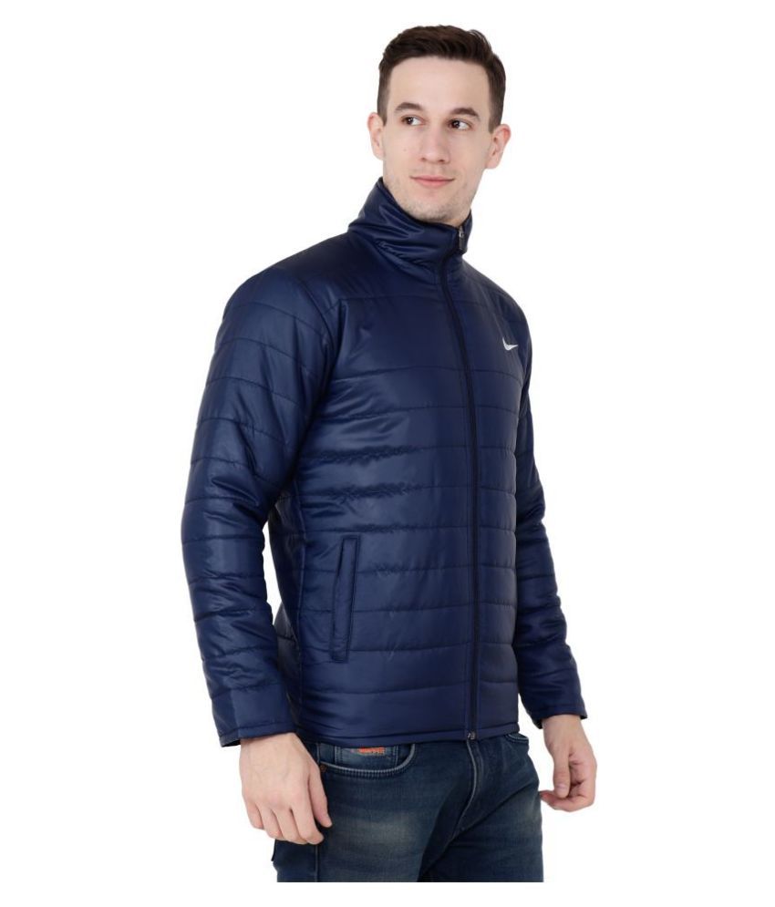 nike navy puffer jacket