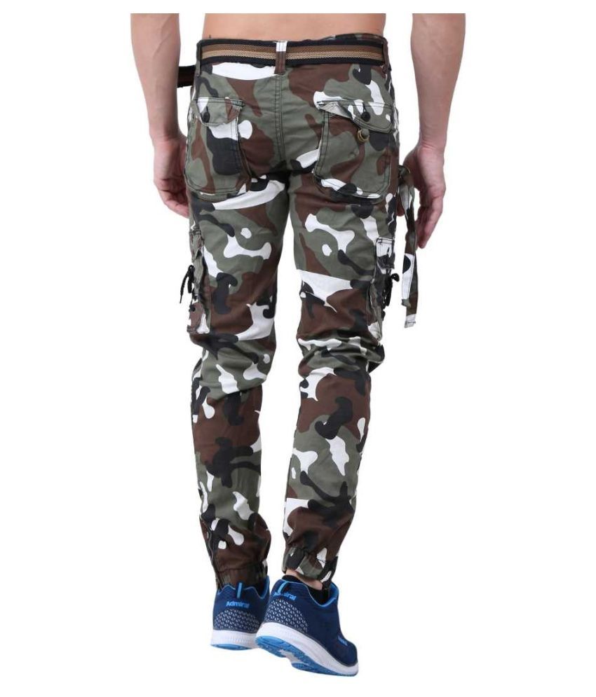 regular fit cargos