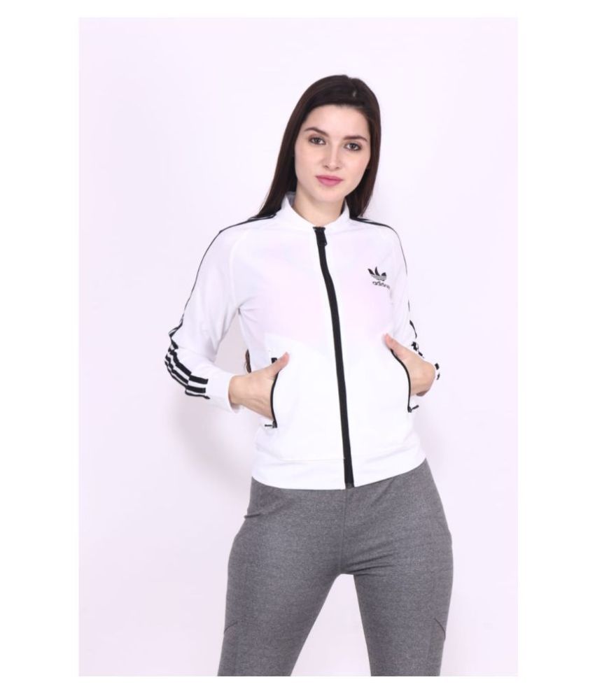 adidas women jacket white