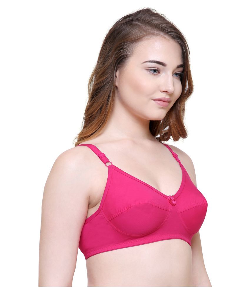 pink everyday bra