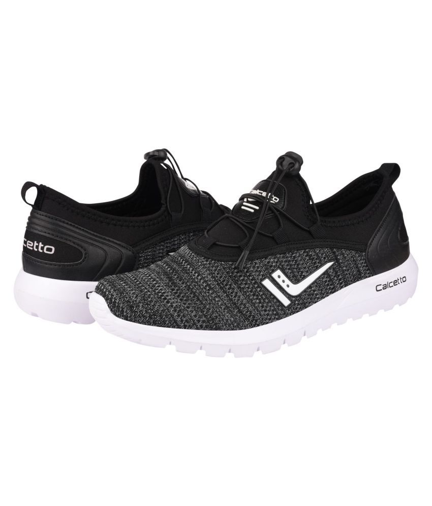 calcetto black shoes