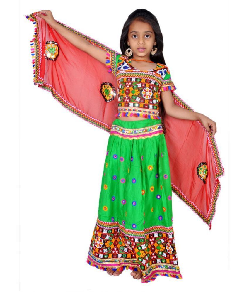 baby girl chaniya choli blouse design