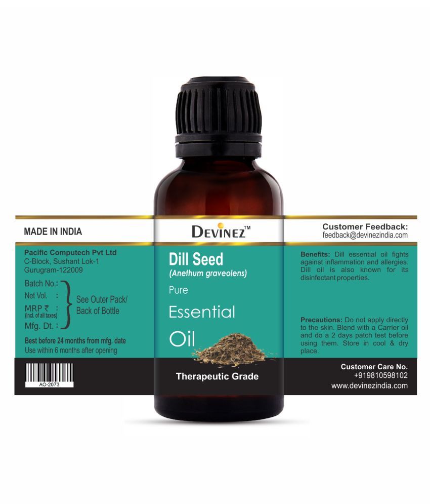 Devinez Dill Seed Essential Oil 30 mL Buy Devinez Dill Seed Essential