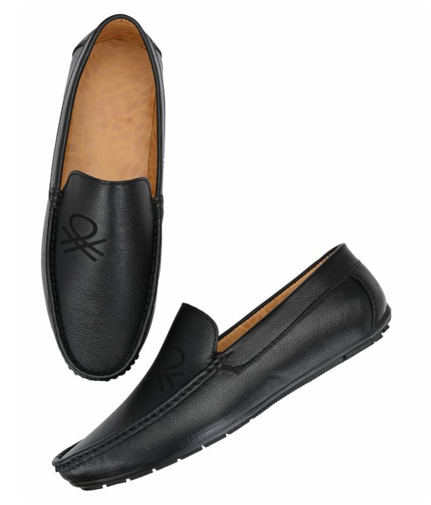leather loafers flipkart