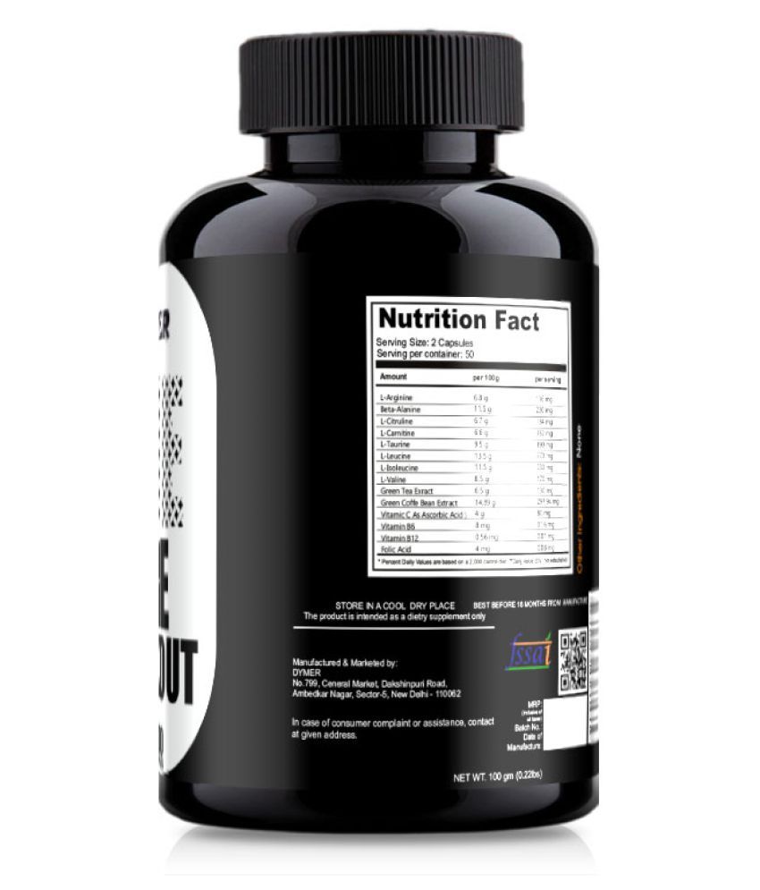 Pre Workout Capsules India Blog Dandk