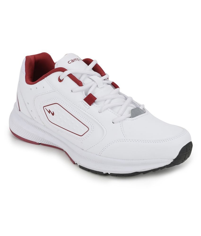     			Campus TROPHY White Running Shoes