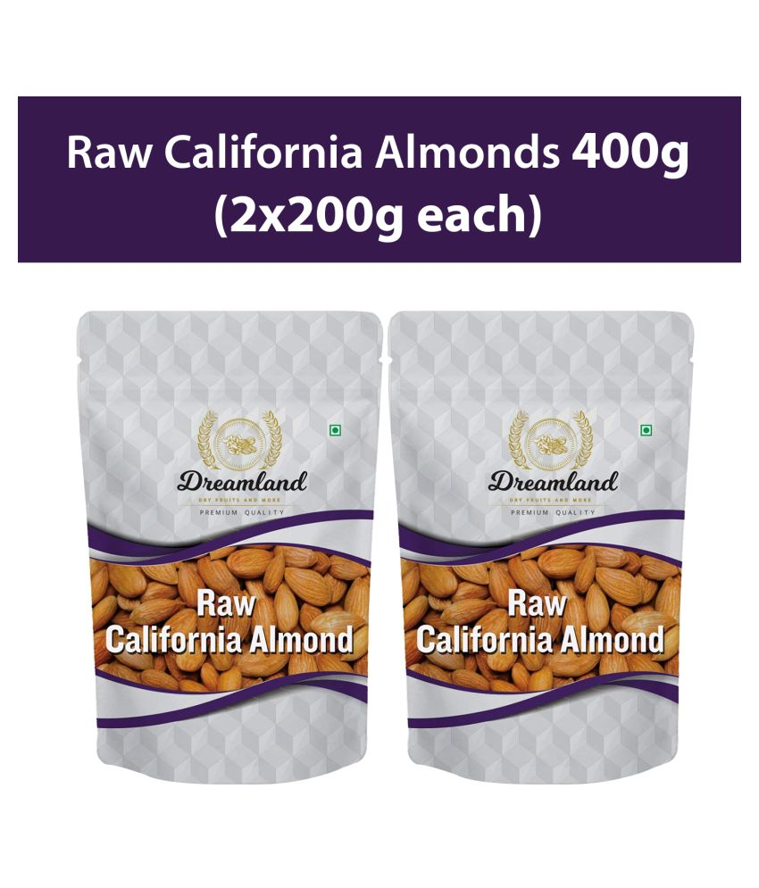 DREAMLAND FOODS Almond (Badam) 400 g Buy DREAMLAND FOODS Almond (Badam