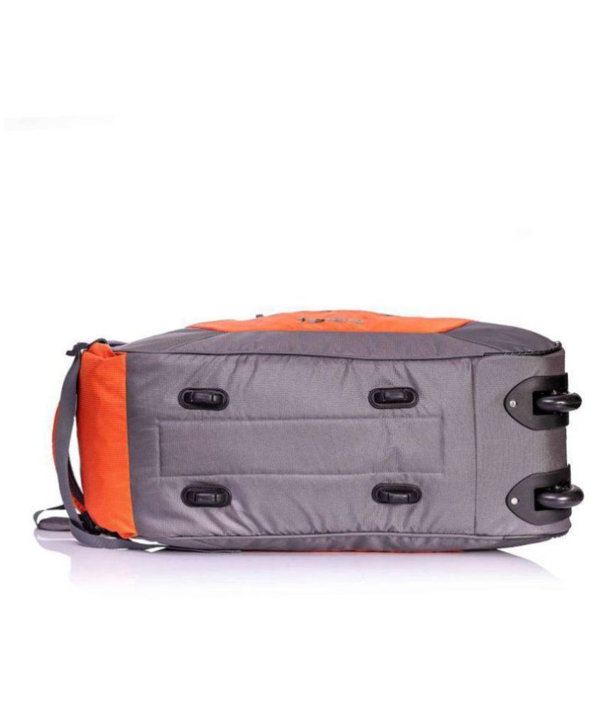 duffle bag orange