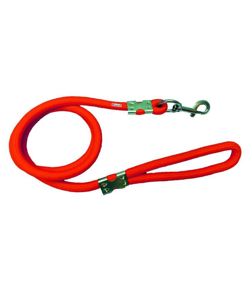     			Petshop7 Nylon Dog Leash Rope Red- Medium