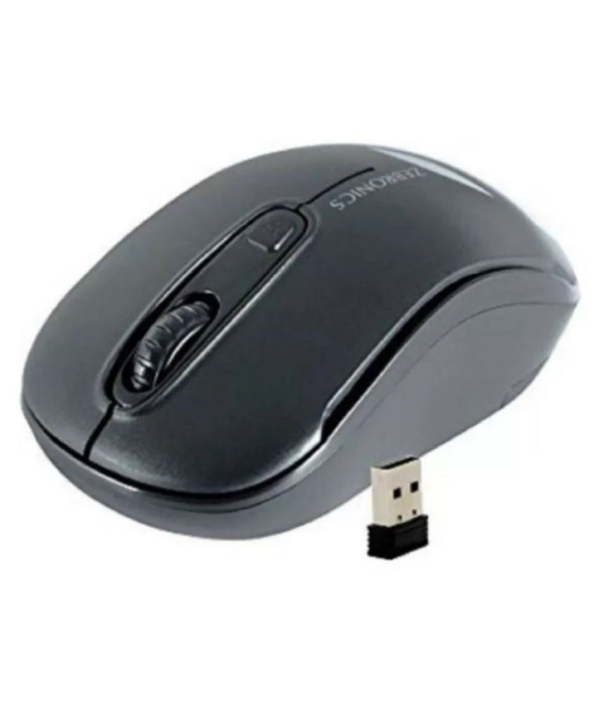 Zebronics ZEB-DASH Black Wireless Mouse