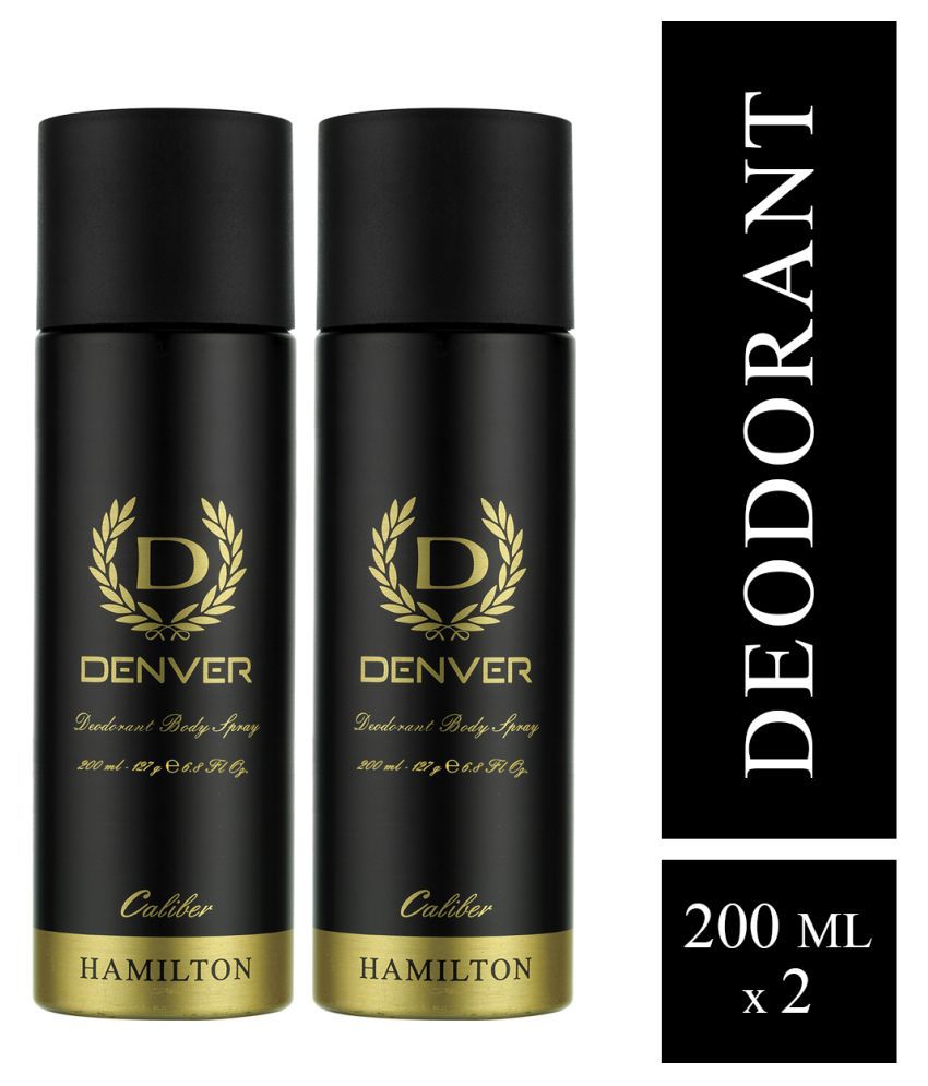     			Denver Caliber Men Deodorant Spray (Pack Of 2)200 Ml