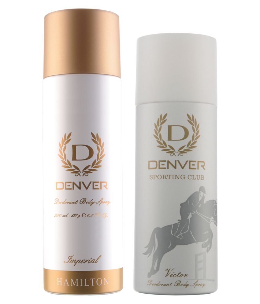     			Denver Imperial And Victor (Pack Of 2) Men Deodorant Spray 365 Ml