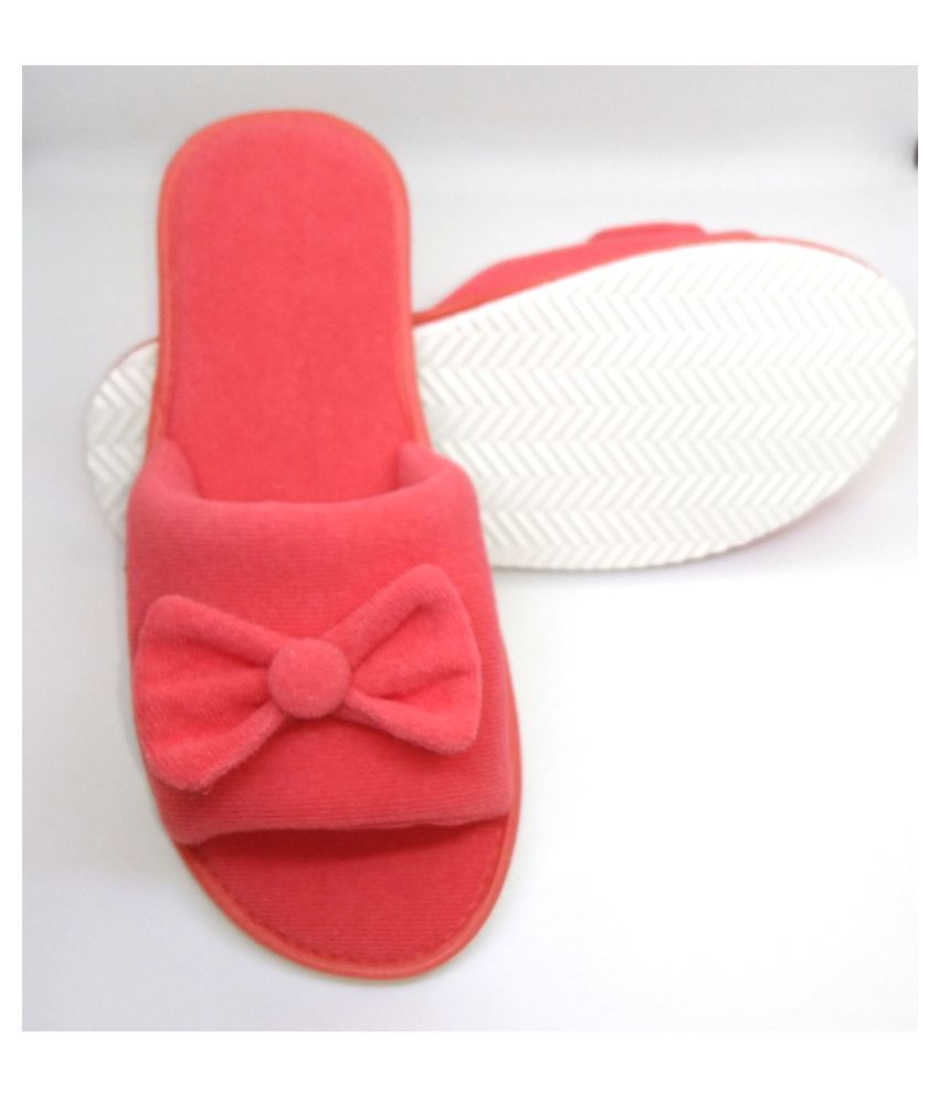 Slip-On Toe Ring Wedge Heel Rubber Women's Slippers - Tbdress.com
