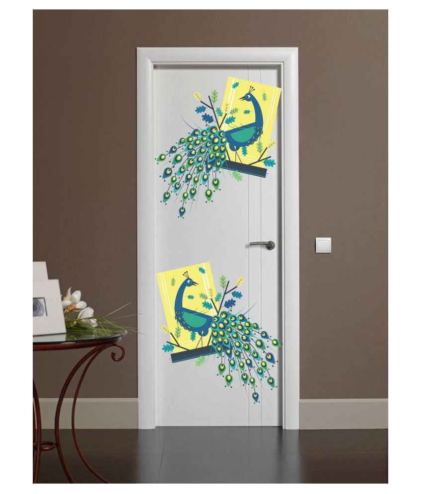    			Decor Villa Door Sticker ( 45 x 58 cms )