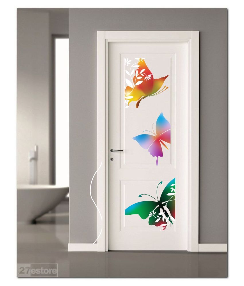     			Decor Villa FLOWER Sticker ( 38 x 58 cms )