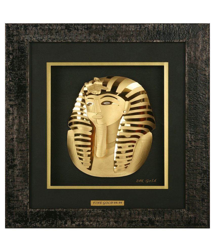 AARYA 24KT Acrylic Gold Single Photo Frame Pack of 1
